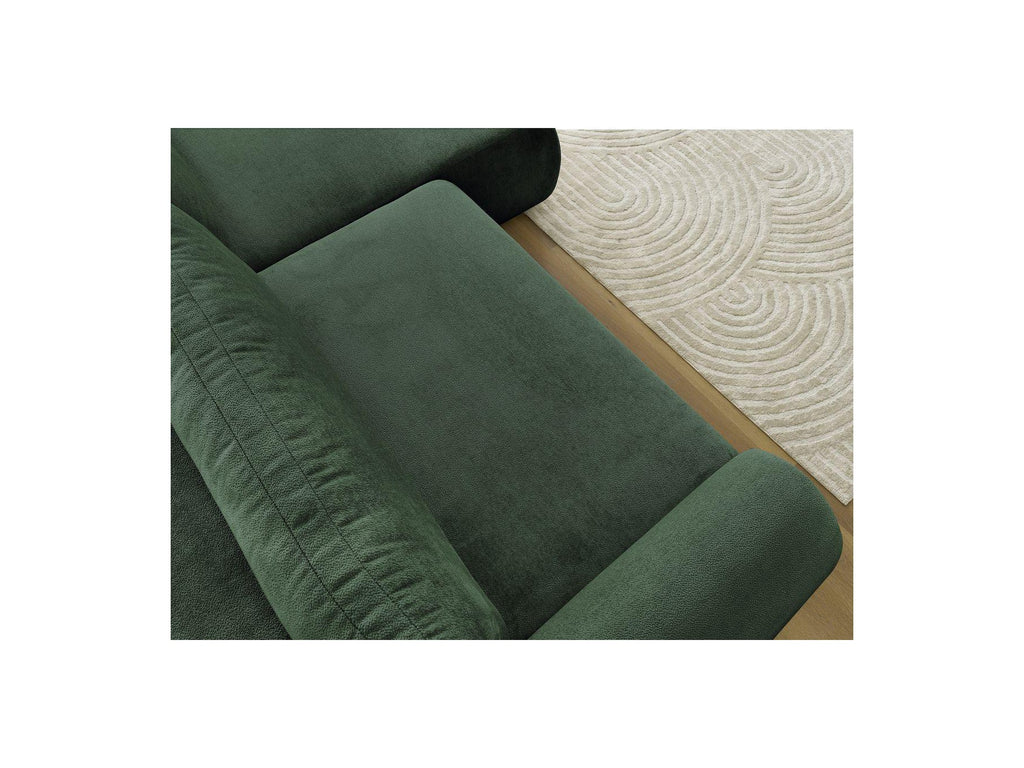 Convertible Corner Sofa with Storage Lucien - Smooth Fabric - Right-Hand Corner