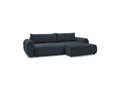 Convertible Corner Sofa with Storage Lucien - Smooth Fabric - Right-Hand Corner