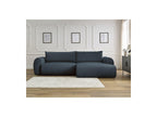 Convertible Corner Sofa with Storage Lucien - Smooth Fabric - Right-Hand Corner