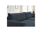 Convertible Corner Sofa with Storage Lucien - Smooth Fabric - Right-Hand Corner