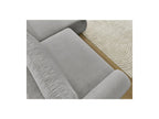 Convertible Corner Sofa with Storage Lucien - Smooth Fabric - Right-Hand Corner