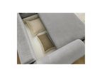 Convertible Corner Sofa with Storage Lucien - Smooth Fabric - Right-Hand Corner