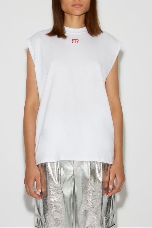 DEBARDEUR FEW JERSEY BLANC