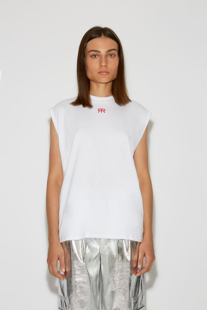DEBARDEUR FEW JERSEY BLANC
