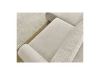 Corner Sofa Bed with Storage Lucien - Smooth Fabric - Left-Hand Corner