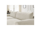 Corner Sofa Bed with Storage Lucien - Smooth Fabric - Left-Hand Corner