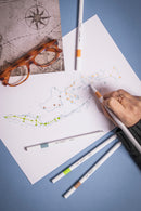 5 Feutres - Couleurs Nature - Emott By Uni-Ball