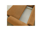 Corner Sofa Bed with Storage Lucien - Smooth Fabric - Left-Hand Corner
