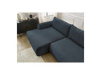 Corner Sofa Bed with Storage Lucien - Smooth Fabric - Left-Hand Corner