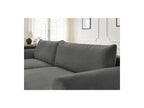 Corner Sofa Bed with Storage Lucien - Smooth Fabric - Left-Hand Corner