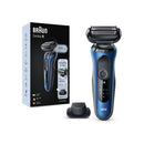 Series 6 Electric Razor 61-B1200S - With Precision Trimmer - Blue