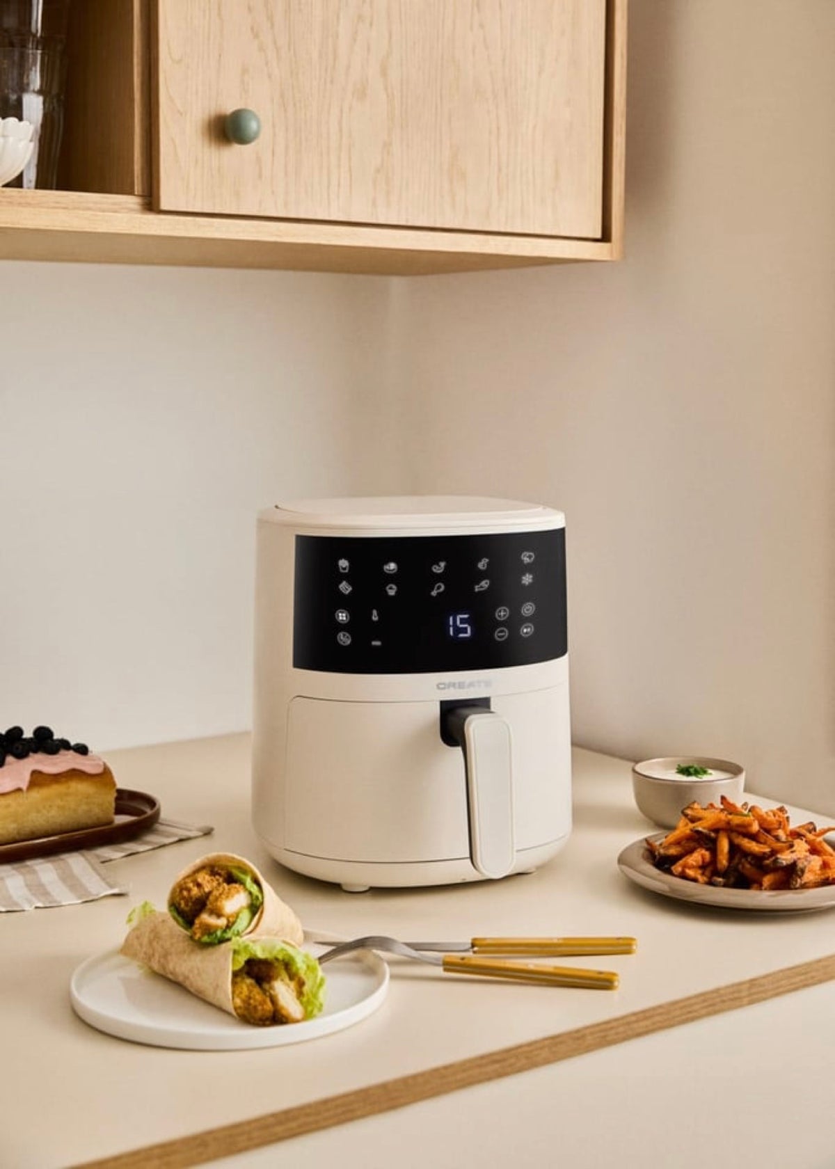 Air Fryer Easy - 4.5 L Air Fryer - Off-White