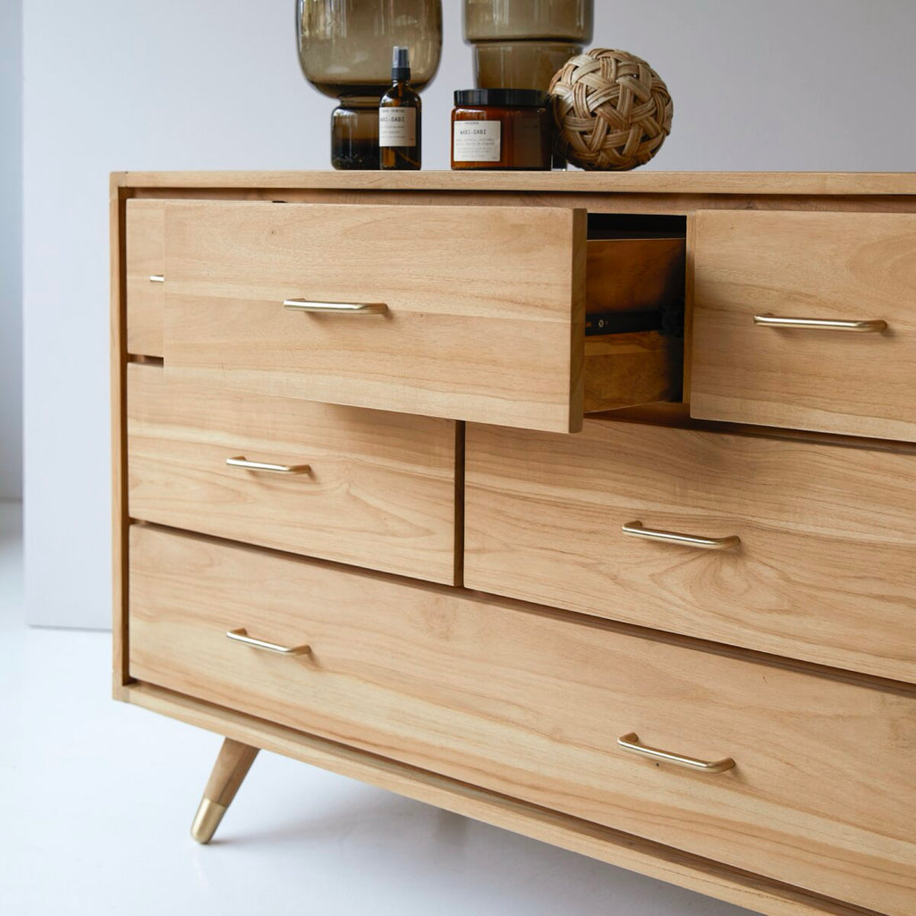 Kort - Commode - Teck - Naturel