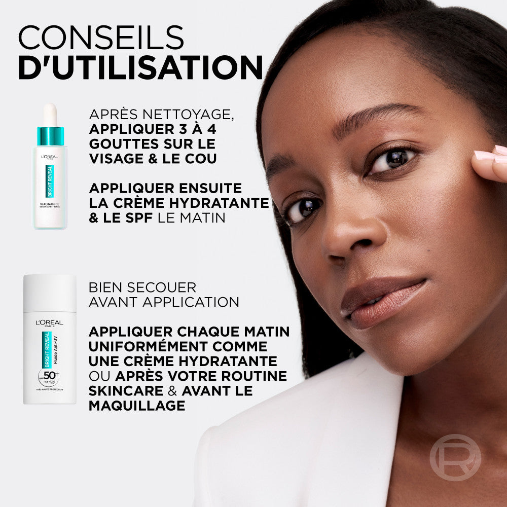 Rutina facial antimanchas con niacinamida - Bright Reveal