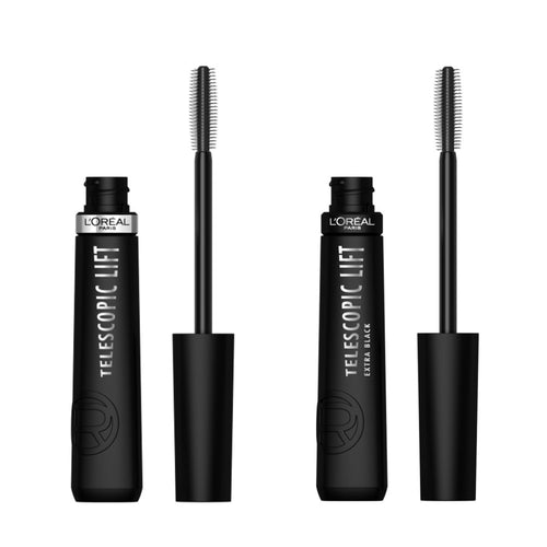 Lot De 2 - Mascara Telescopic Lift - Noir & Extra Noir