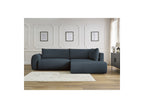 L-Shaped Corner Sofa Bed with Storage - Lucien - Smooth Fabric - Right-Hand Corner