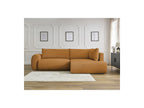 L-Shaped Corner Sofa Bed with Storage - Lucien - Smooth Fabric - Right-Hand Corner