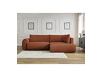 L-Shaped Corner Sofa Bed with Storage - Lucien - Smooth Fabric - Right-Hand Corner