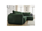 L-Shaped Corner Sofa Bed with Storage - Lucien - Smooth Fabric - Right-Hand Corner