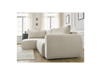 L-Shaped Corner Sofa Bed with Storage - Lucien - Smooth Fabric - Left-Hand Corner