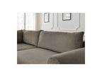 L-Shaped Corner Sofa Bed with Storage - Lucien - Smooth Fabric - Left-Hand Corner