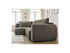 L-Shaped Corner Sofa Bed with Storage - Lucien - Smooth Fabric - Left-Hand Corner