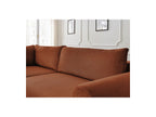 L-Shaped Corner Sofa Bed with Storage - Lucien - Smooth Fabric - Left-Hand Corner