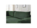 L-Shaped Corner Sofa Bed with Storage - Lucien - Smooth Fabric - Left-Hand Corner