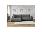 L-Shaped Corner Sofa Bed with Storage - Lucien - Smooth Fabric - Left-Hand Corner