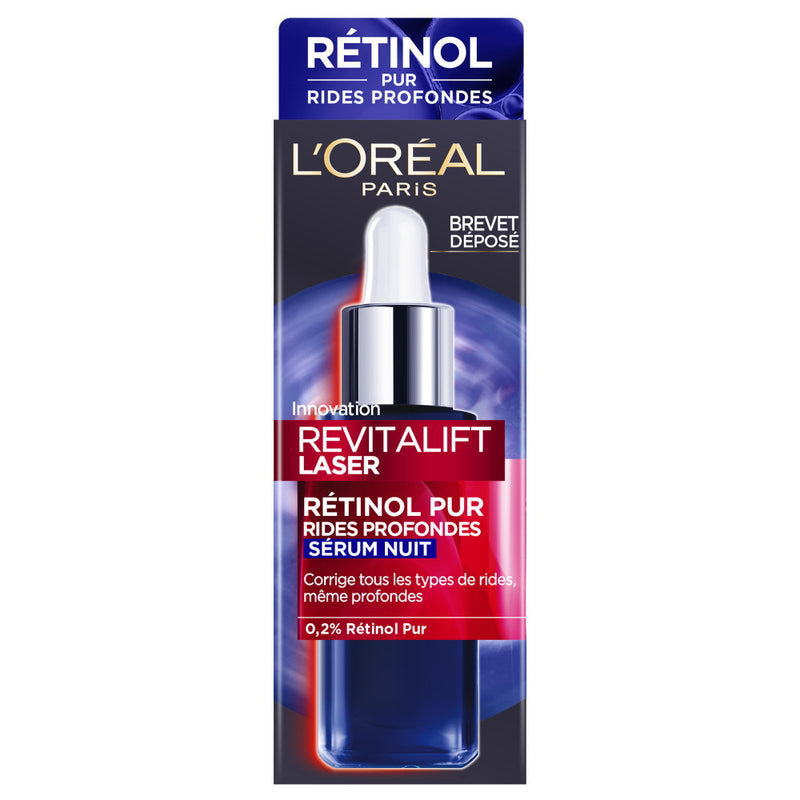 Revitalift Laser Sérum Nuit Rétinol Pur Rides Profondes