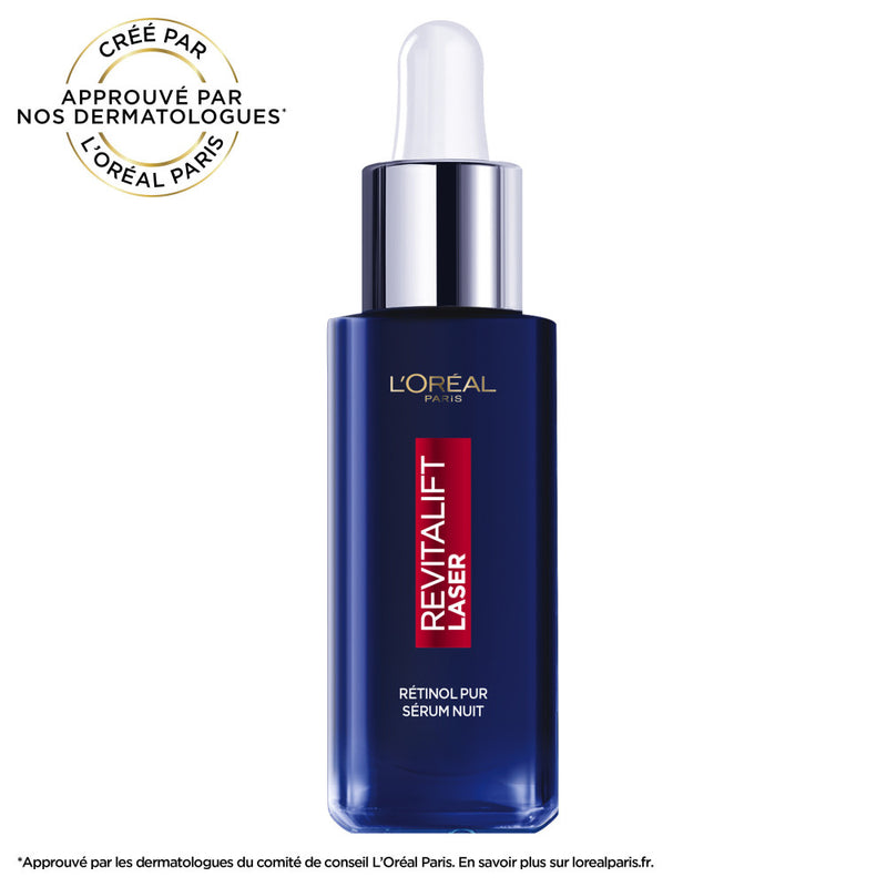 Revitalift Laser Sérum Nuit Rétinol Pur Rides Profondes