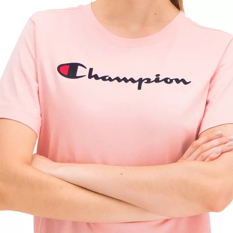 T-Shirt Champion - Rose