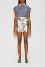 SHORT SADIE SILVER ARGENT