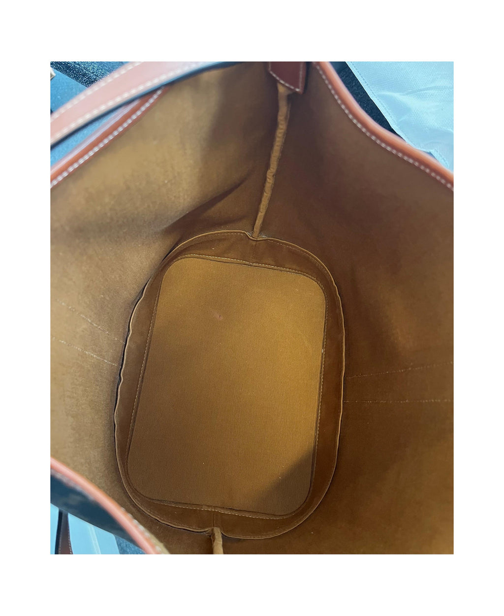 Sac À Main Celine Bucket Bag Small Toile - Camel