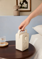 Radio Speaker Studio - Radio Portátil Am/Fm 5W Con Altavoz Integrado - Blanco Roto