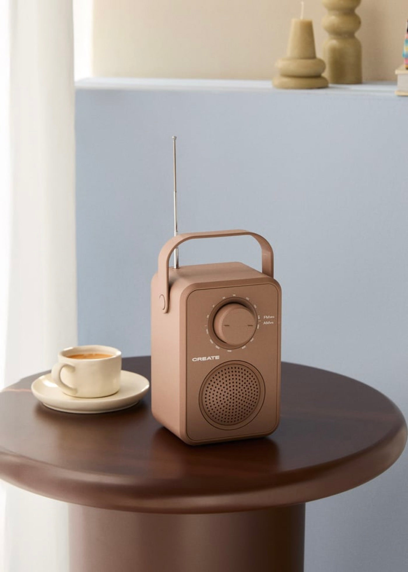 Radio Speaker Studio - Radio Portátil Am/Fm 5W Con Altavoz Integrado - Moca