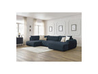 Lucien - Panoramic Convertible Sofa with Storage - Soft Wide-Rib Corduroy - Right-Hand Corner
