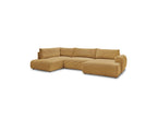 Lucien - Panoramic Convertible Sofa with Storage - Soft Wide-Rib Corduroy - Right-Hand Corner