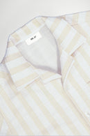 NN07 - Chemise Julio SS - Khaki Stripe