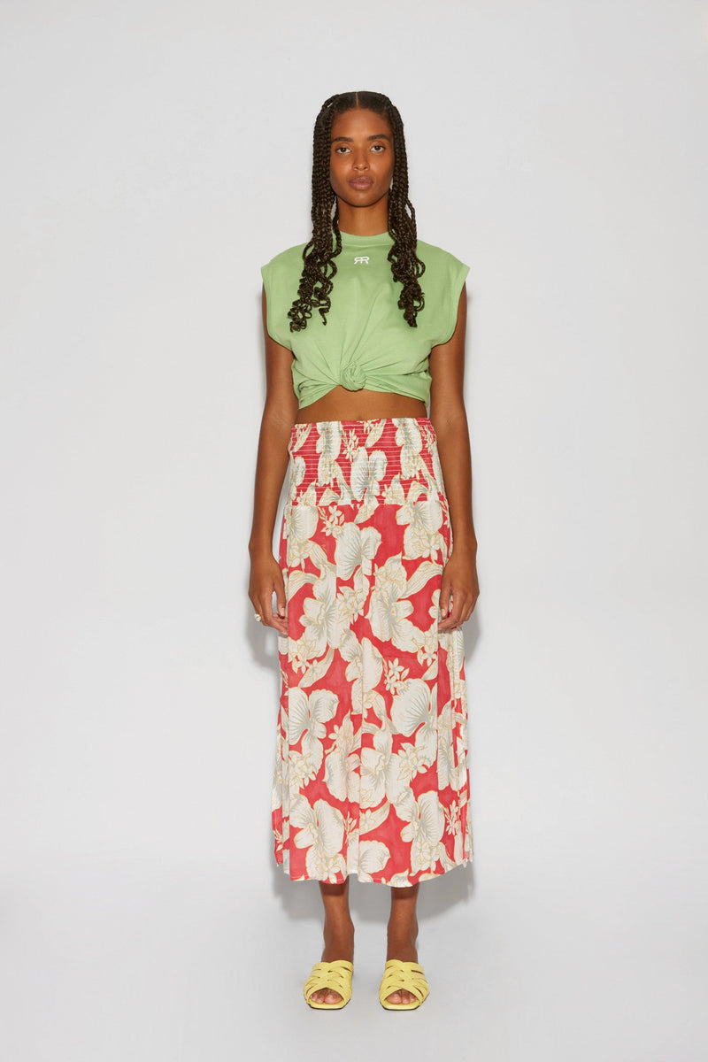 HONOLULU RED TUBA SKIRT