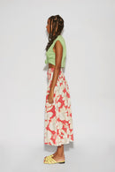 HONOLULU RED TUBA SKIRT