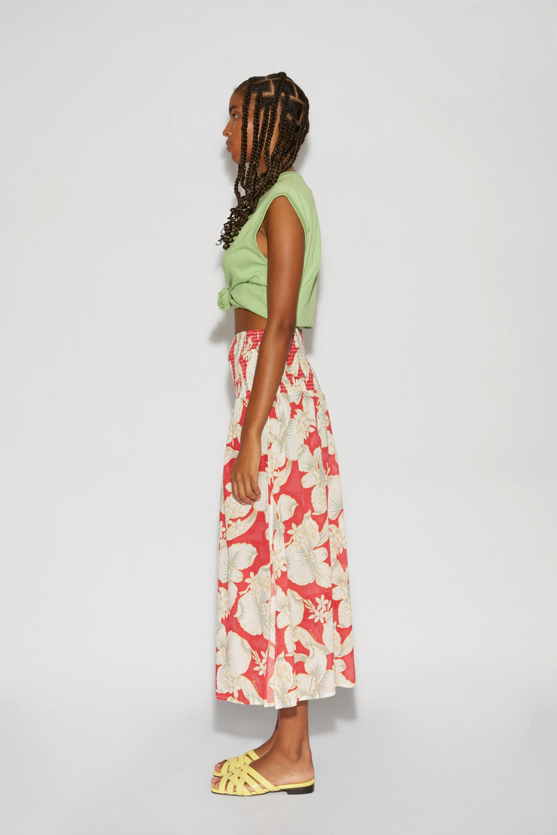 HONOLULU RED TUBA SKIRT