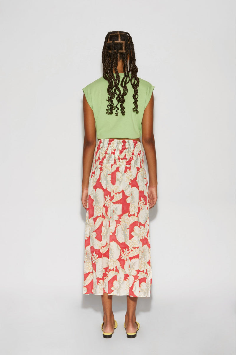 HONOLULU RED TUBA SKIRT