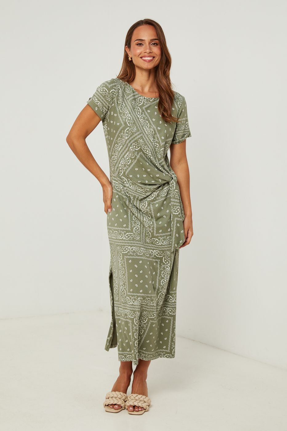 Dress - Khaki