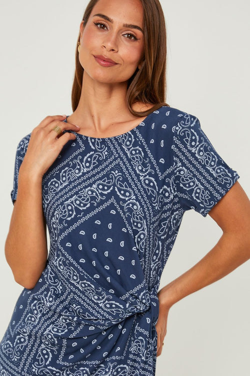 Vestido - Azul marino