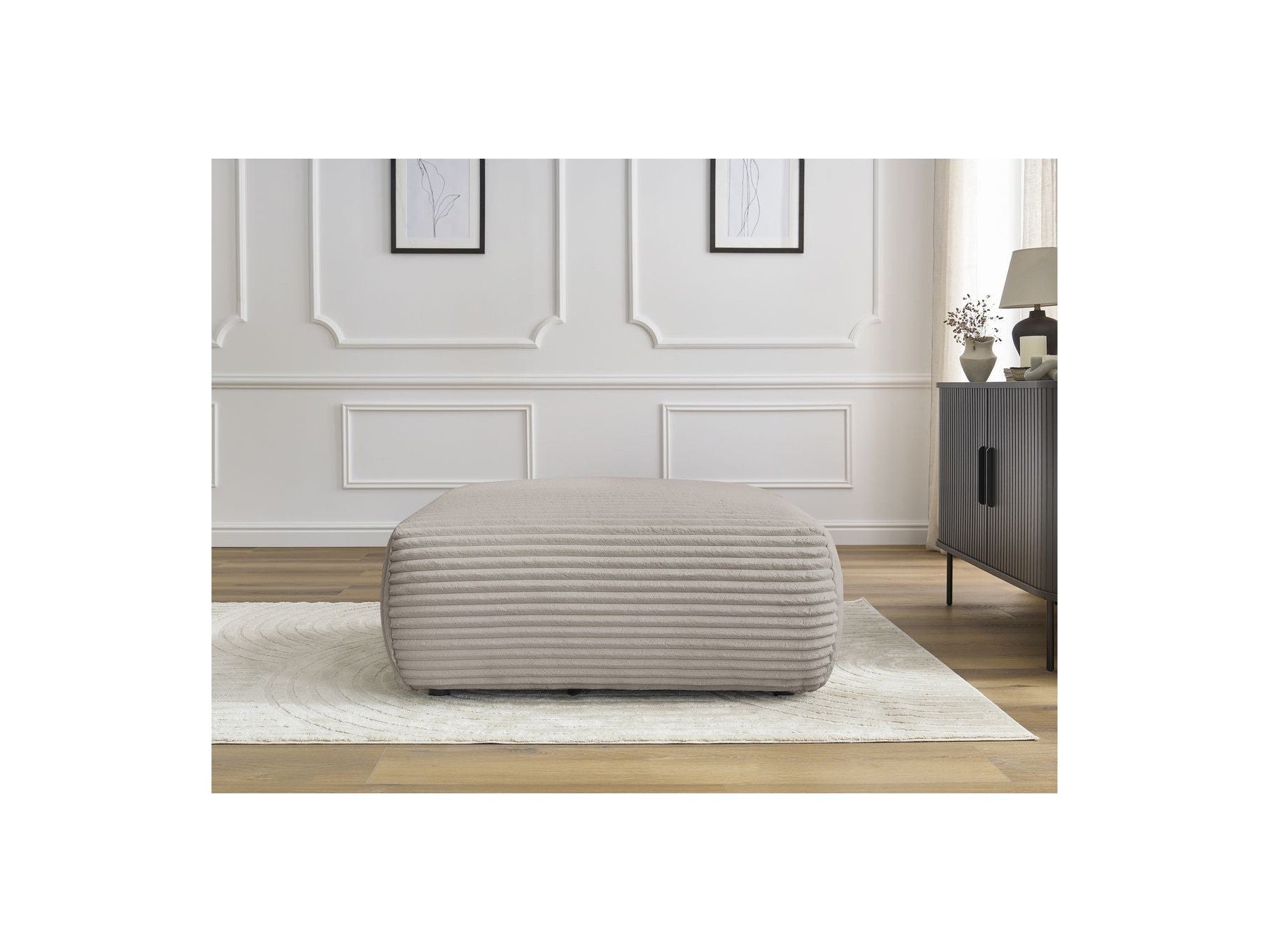 Lucien Pouffe - Soft Wide-Ribbed Corduroy