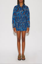 DARIO HONOLULU BLUE DRESS