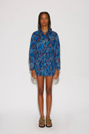 DARIO HONOLULU BLUE DRESS