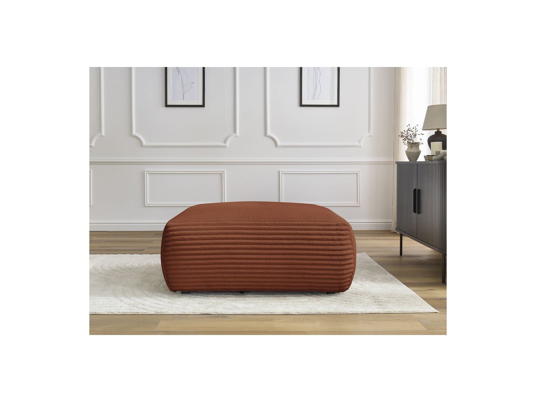 Lucien Pouffe - Soft Wide-Ribbed Corduroy