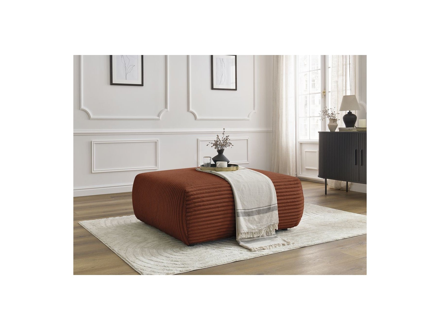 Lucien Pouffe - Soft Wide-Ribbed Corduroy